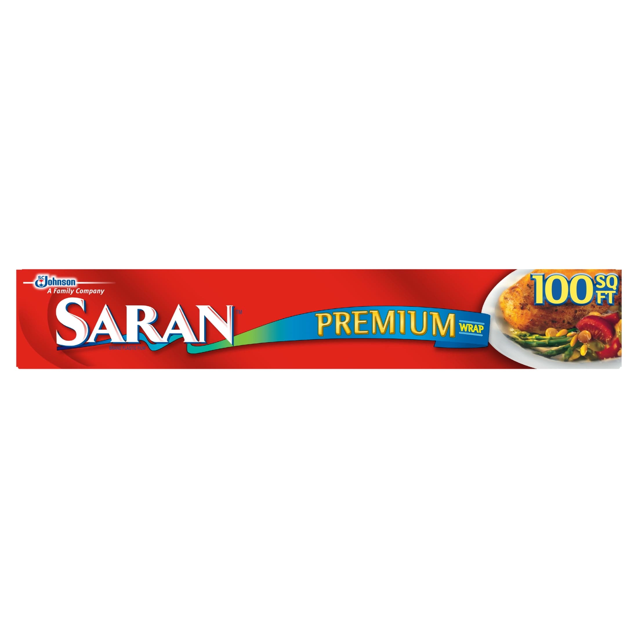 Saran Saran Premium Heavy Duty Microwave Safe Plastic Film Wrap, 100 sq ft Roll — ITEM_ID 12166304