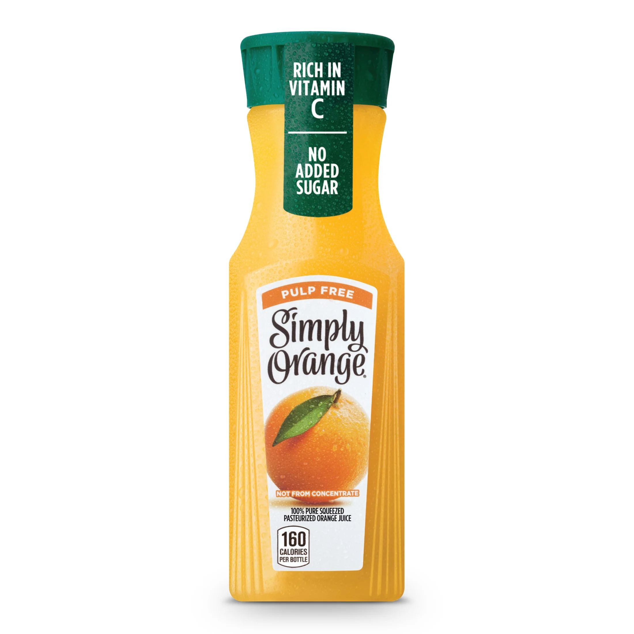 SIMPLY Simply Orange Pulp-Free Orange Juice Bottle, 11.5 fl oz — ITEM_ID 25000000249