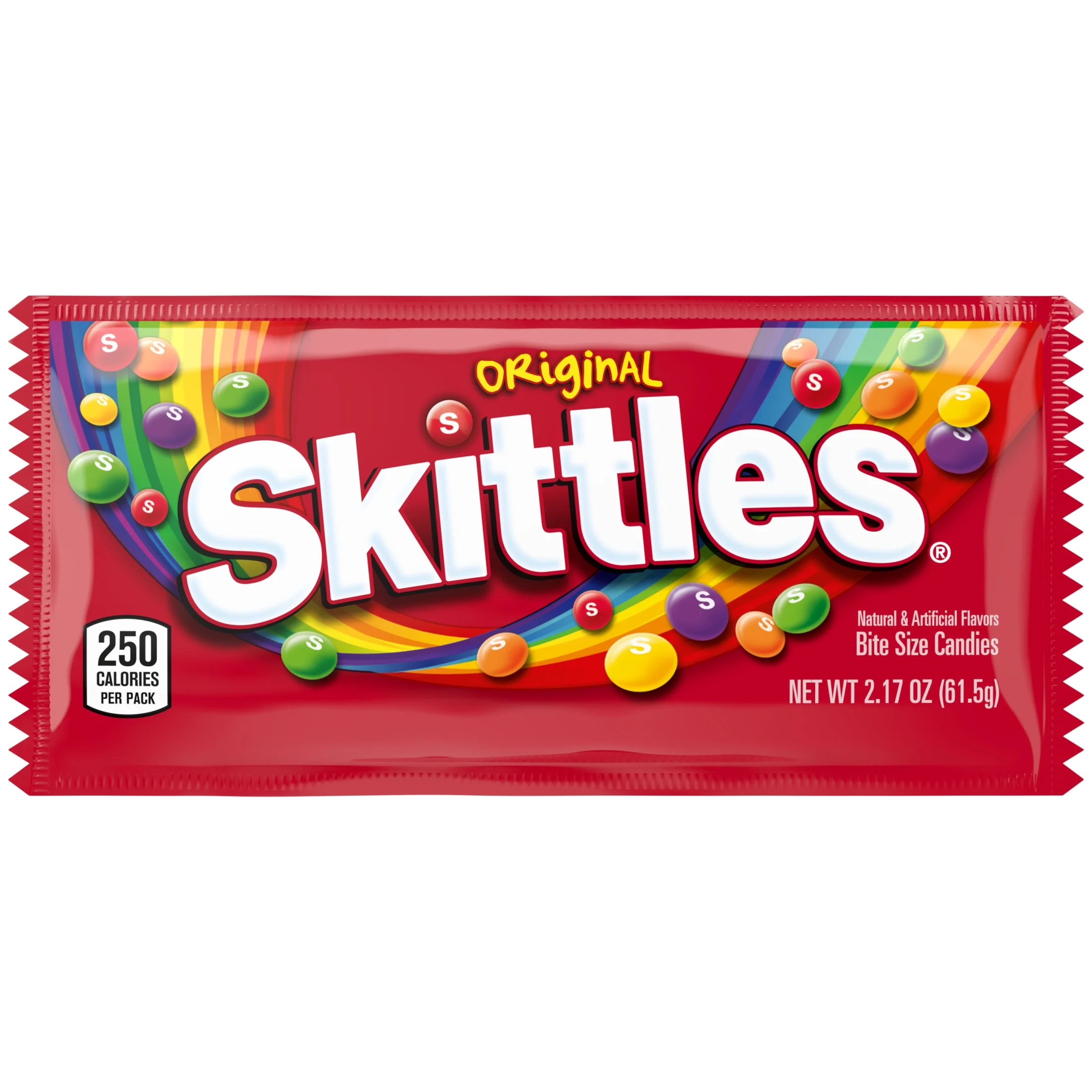 SKITTLES Skittles Original Chewy Candy, Full Size - 2.17 oz Bag — ITEM_ID 40000001607