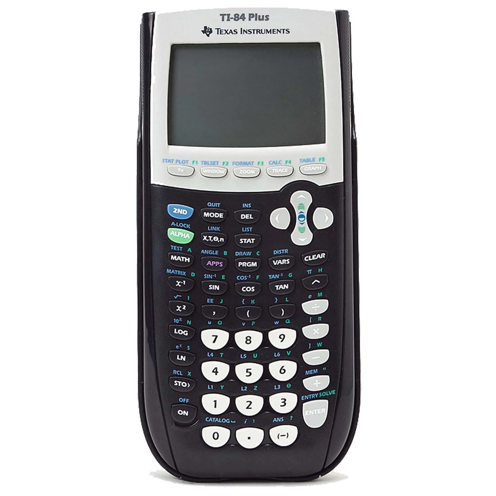 Texas Instruments Texas Instruments TI-84 Plus Graphing Calculator High School College Battery Powered — ITEM_ID 110883909