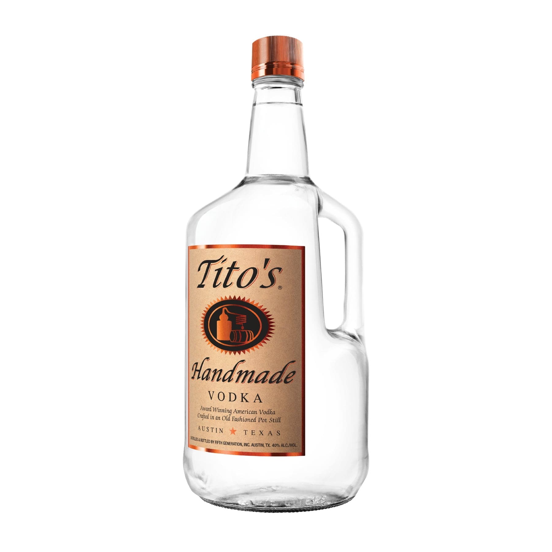 Tito's Handmade Vodka Tito's Handmade Vodka, 1.75 L Bottle, 40% ABV — ITEM_ID 174083881