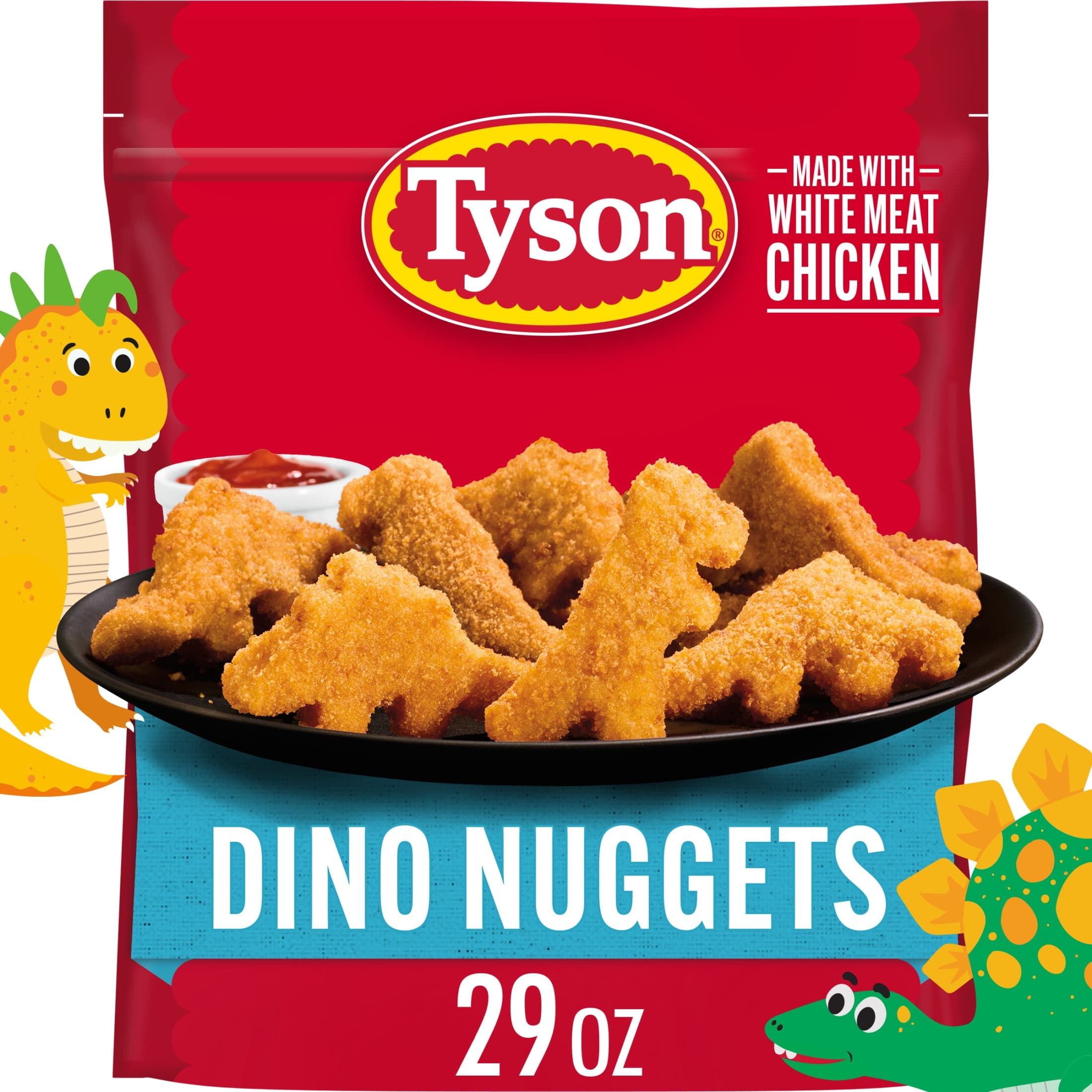 Tyson Foods Tyson Dino Chicken Nuggets, 29 oz (Frozen, Fully Cooked) — ITEM_ID 14149973