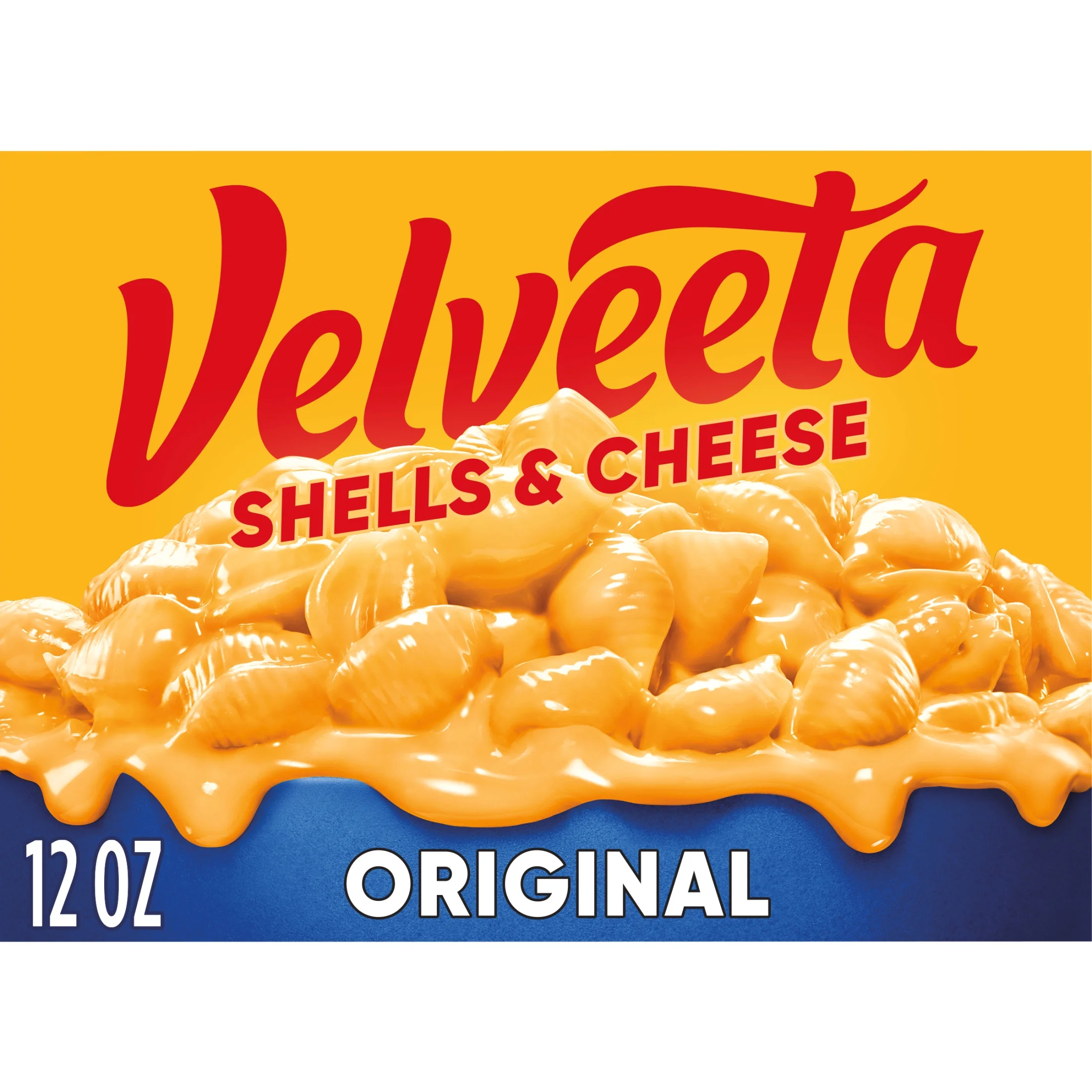 Velveeta Velveeta Shells and Cheese Mac and Cheese, 1 Box, for Easy Dinner or Dinner Sides, Original Flavor, Made with Real Cheese, 12 oz — ITEM_ID 21000658930