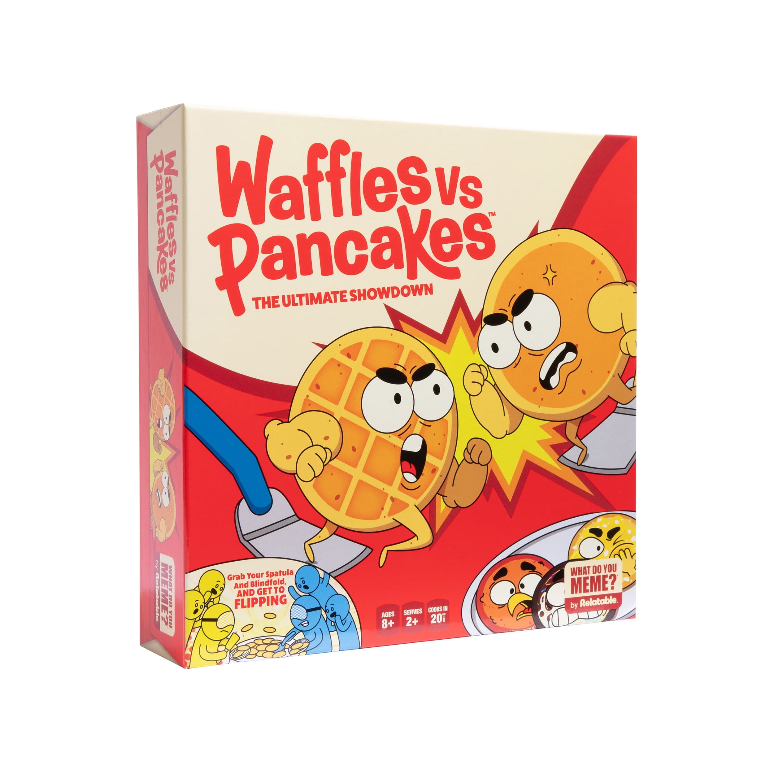 What Do You Meme? Waffles VS Pancakes – The Breakfast Battle Family Game for Ages 8+, by What Do You Meme? Family — ISBN 5113225198