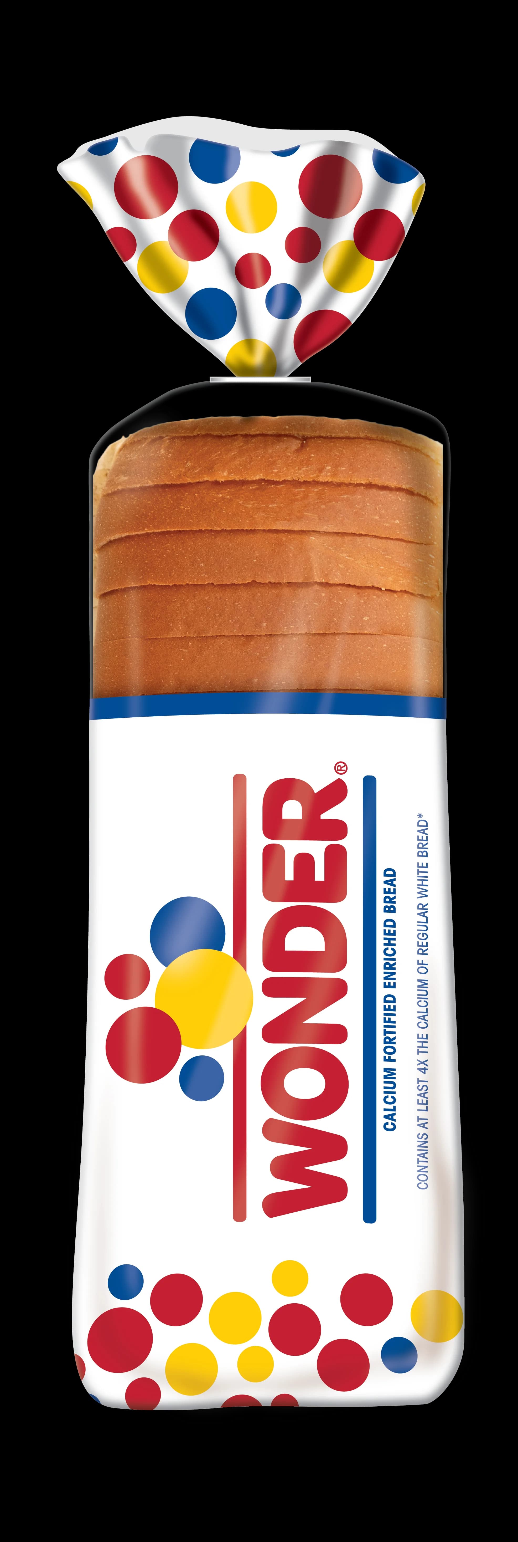 Wonder Wonder Bread Classic White Sandwich Bread, Sliced White Bread, 20 oz Loaf, Shelf-Stable — ITEM_ID 72250011372