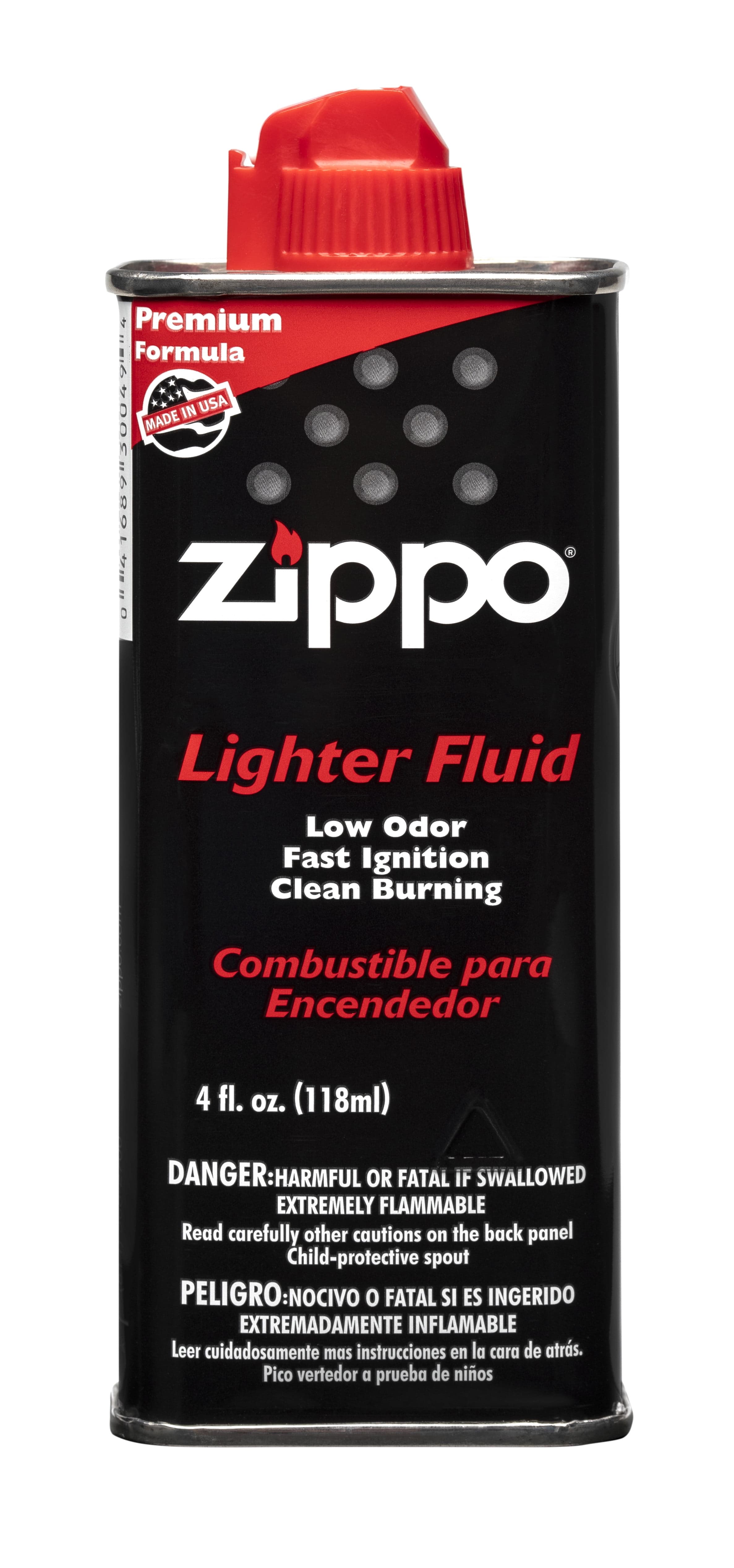 4 ounce Lighter Fluid, can