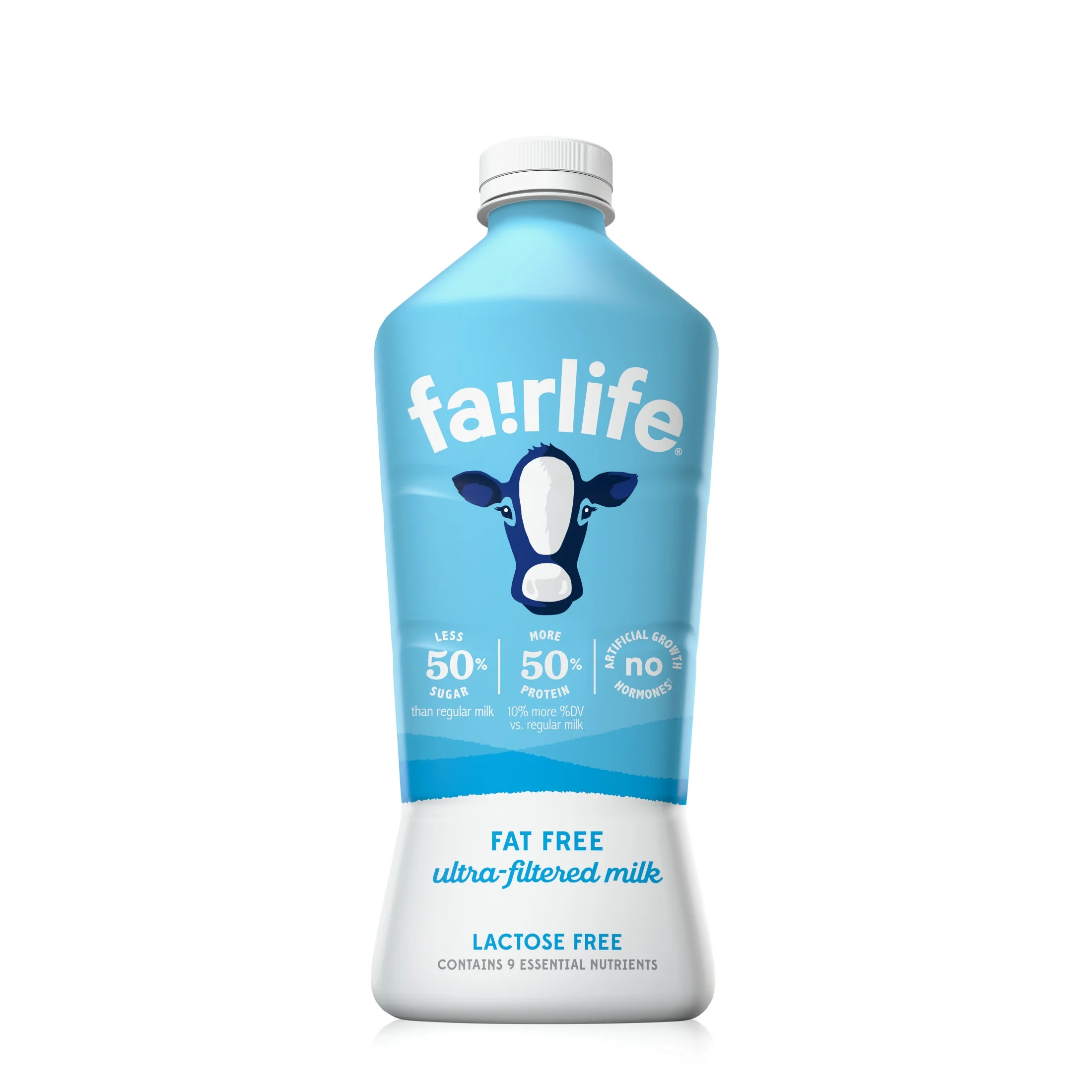 fairlife fairlife Lactose Free Fat Free Ultra Filtered Milk, 52 fl oz — UPC 856312002757
